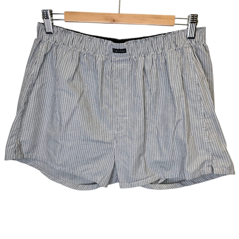 NWOT Calvin Klein Men's L Striped Boxer Shorts